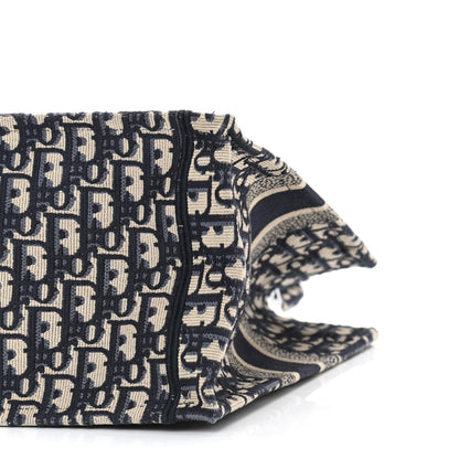 Christian Dior Oblique Medium Book Tote Blue Multicolor 9 of 9