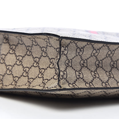 Gucci Soft GG Supreme Monogram Kingsnake Vertical Tote Black 8 of 10