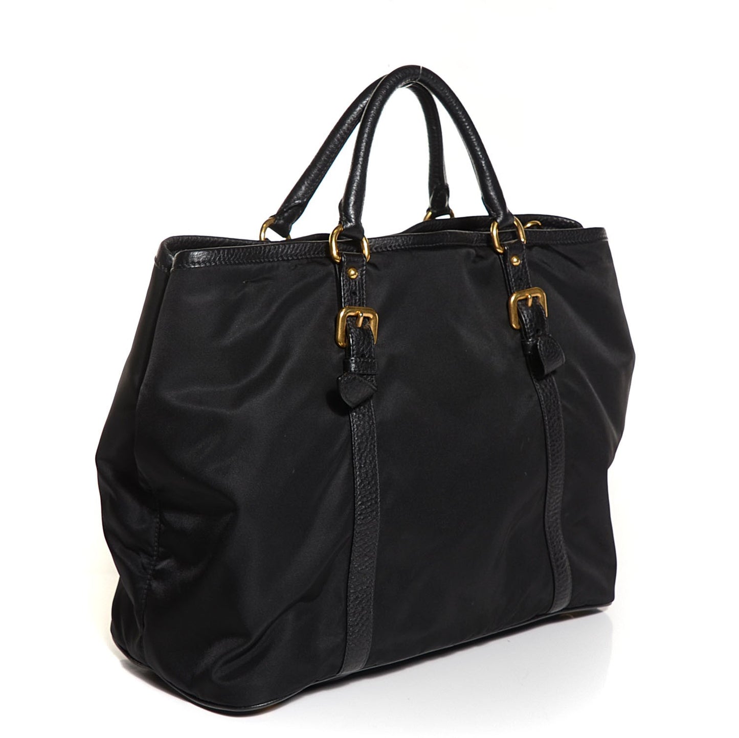 Tessuto Nylon Tote Nero Black