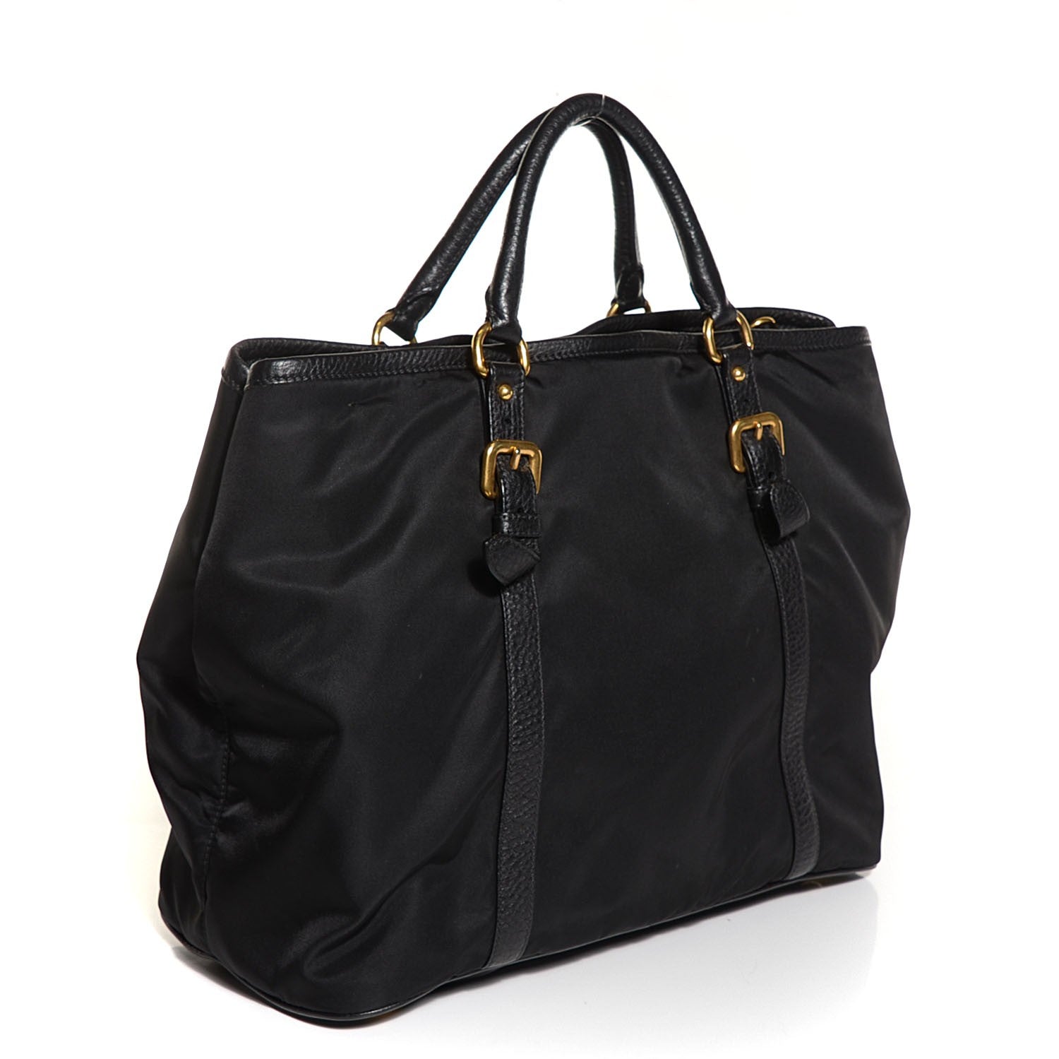 Prada Tessuto Nylon Tote Nero Black 3 of 10
