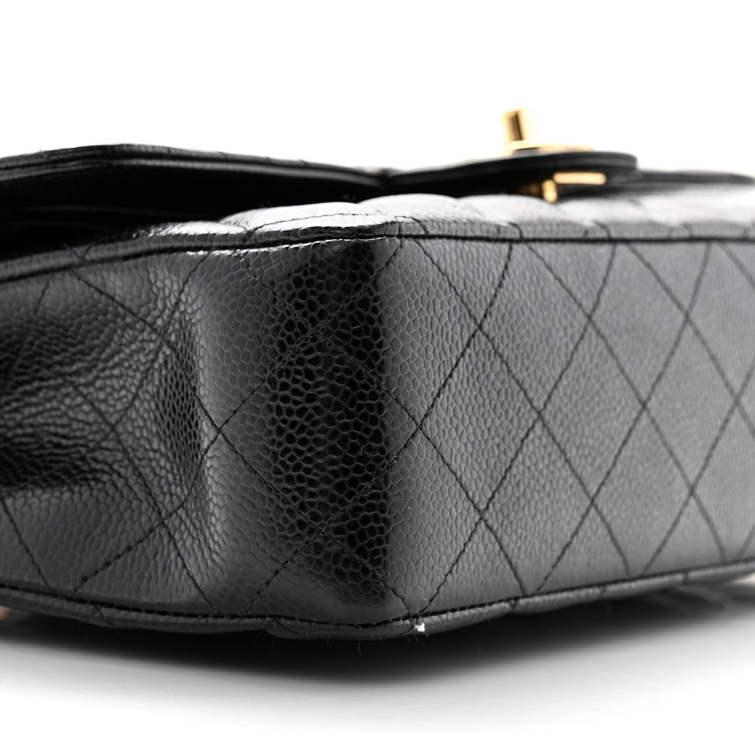 Chanel Caviar Quilted Medium Double Flap Black 9 of 11