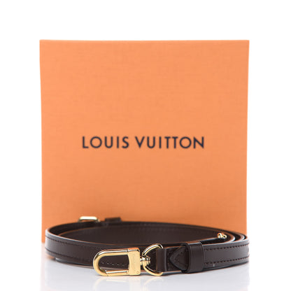 Louis Vuitton Calfskin 16mm Adjustable Shoulder Strap Brown 4 of 4