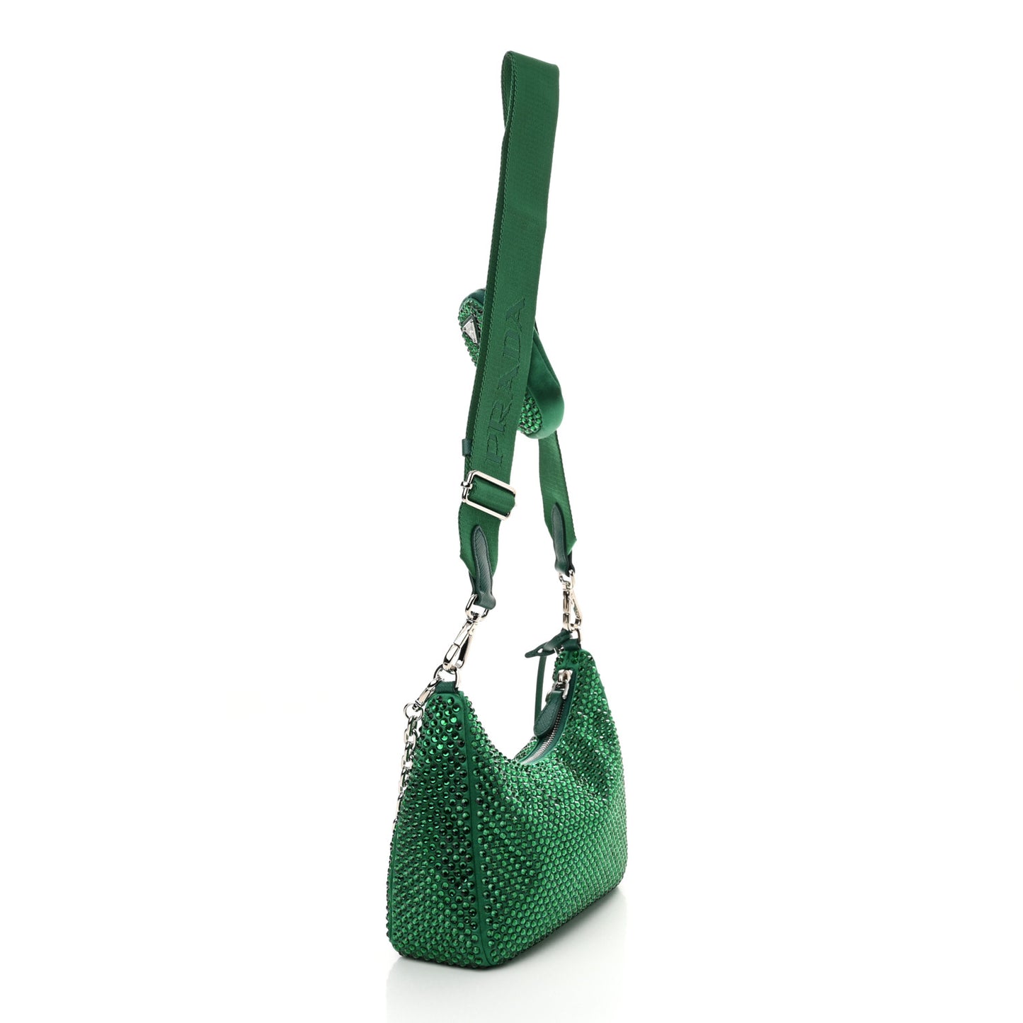 Satin Crystal Re-Edition 2005 Shoulder Bag Mango