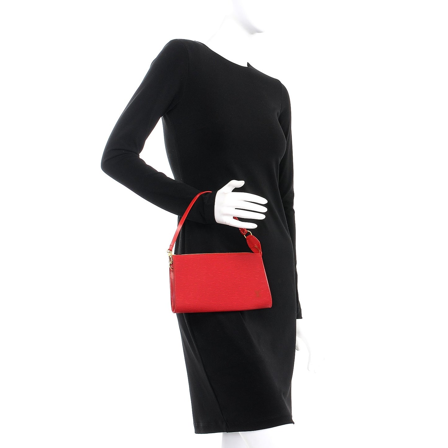 Epi Pochette Accessories 24 Rouge
