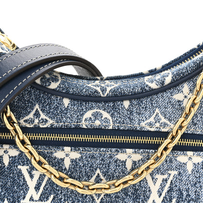 Louis Vuitton Monogram Jacquard Denim Loop Bleu 7 of 9
