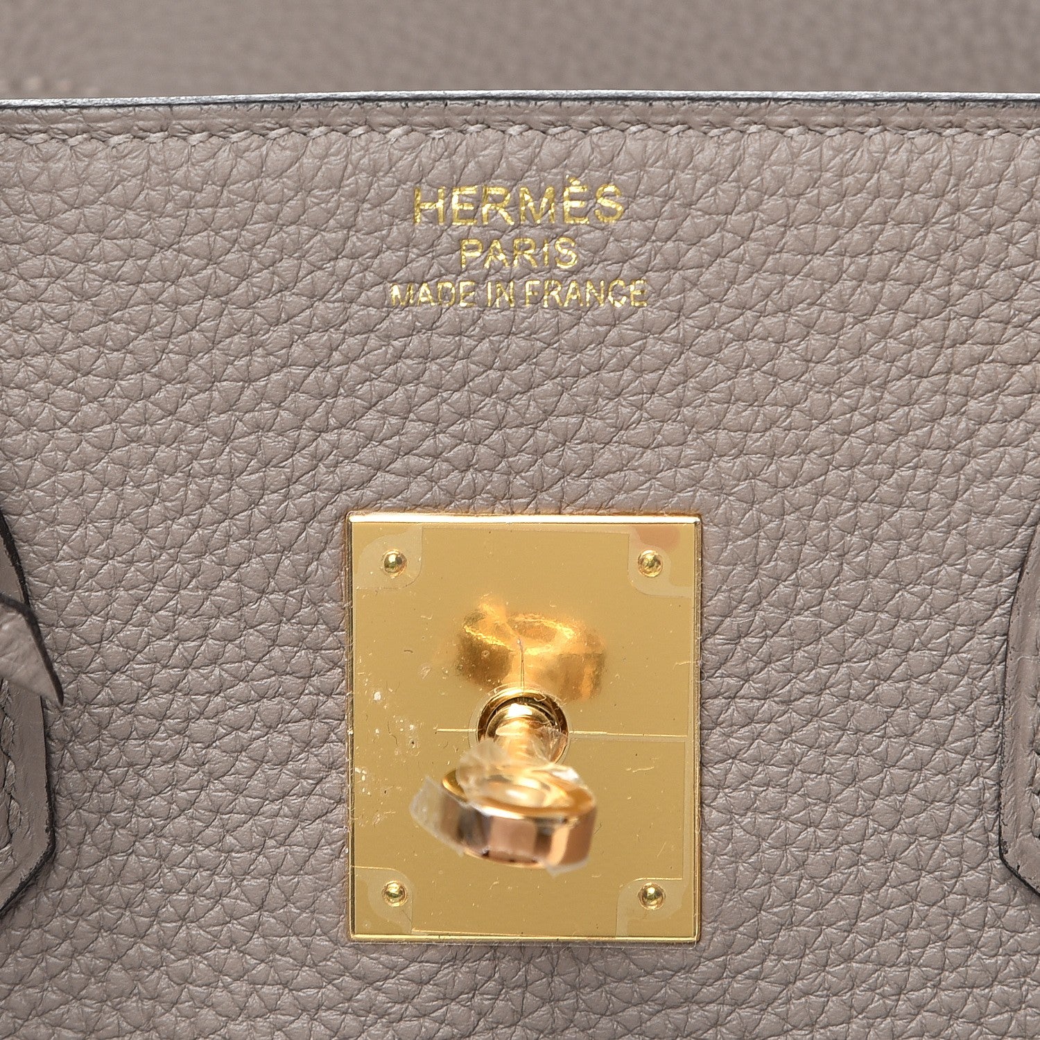 Hermes Togo Birkin 35 Gris Asphalte 20 of 34
