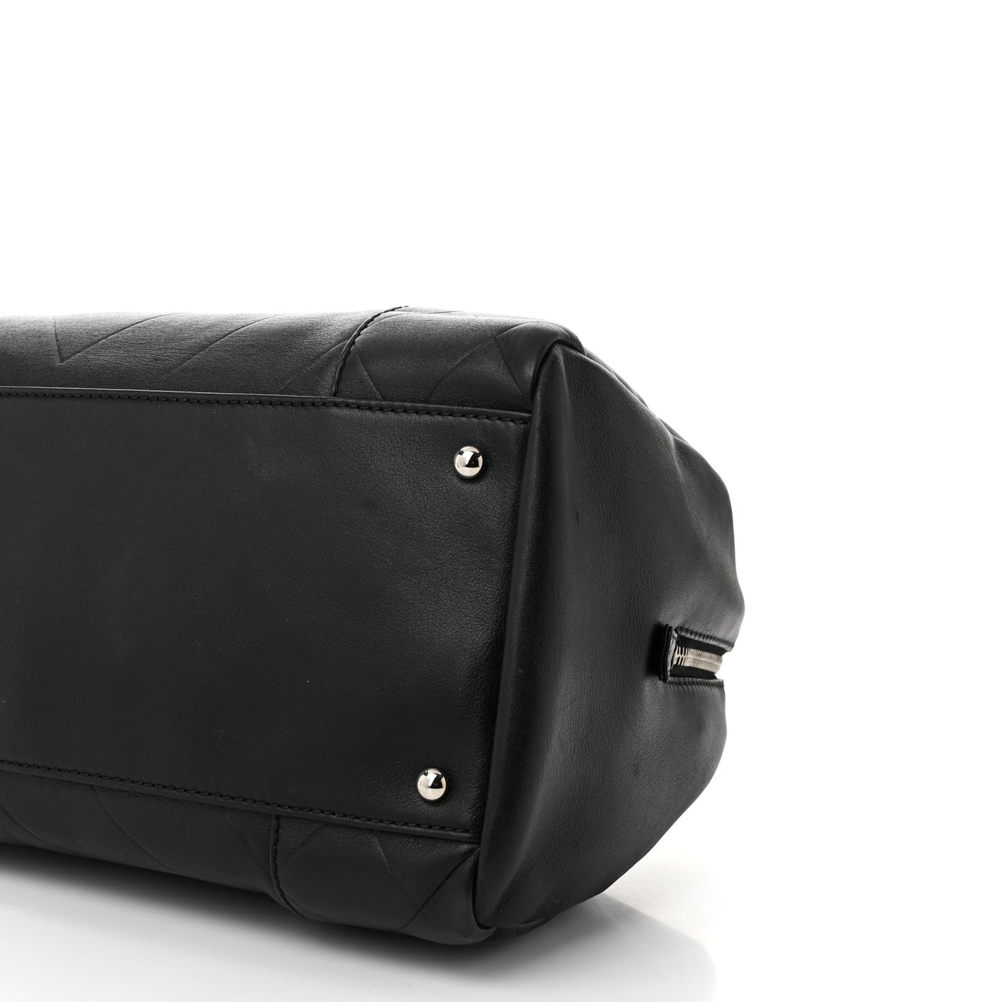 Calfskin CC Chevron All Day Long Boston Black