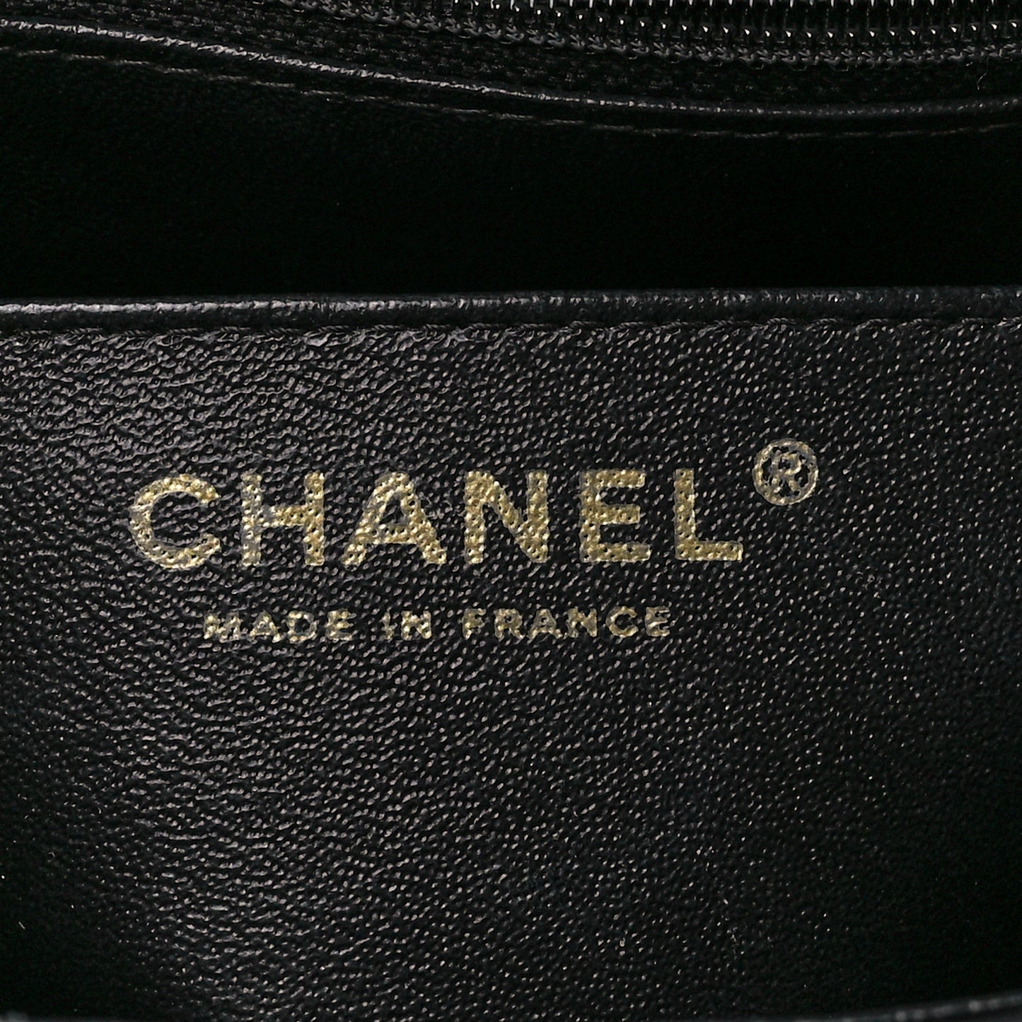 Lambskin Quilted Mini Square Flap Black