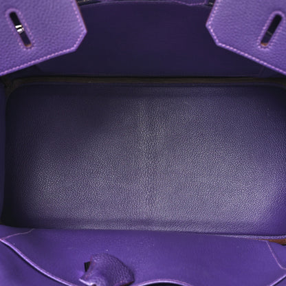 Hermes Togo Birkin 35 Iris 5 of 23