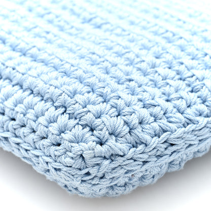Fendi Fabric Crochet Baguette Phone Bag Azzurro Sky 10 of 11