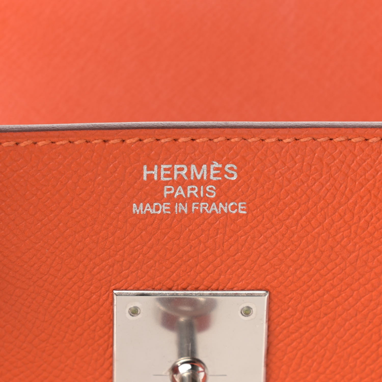 Hermes Epsom Birkin 35 Feu 6 of 10
