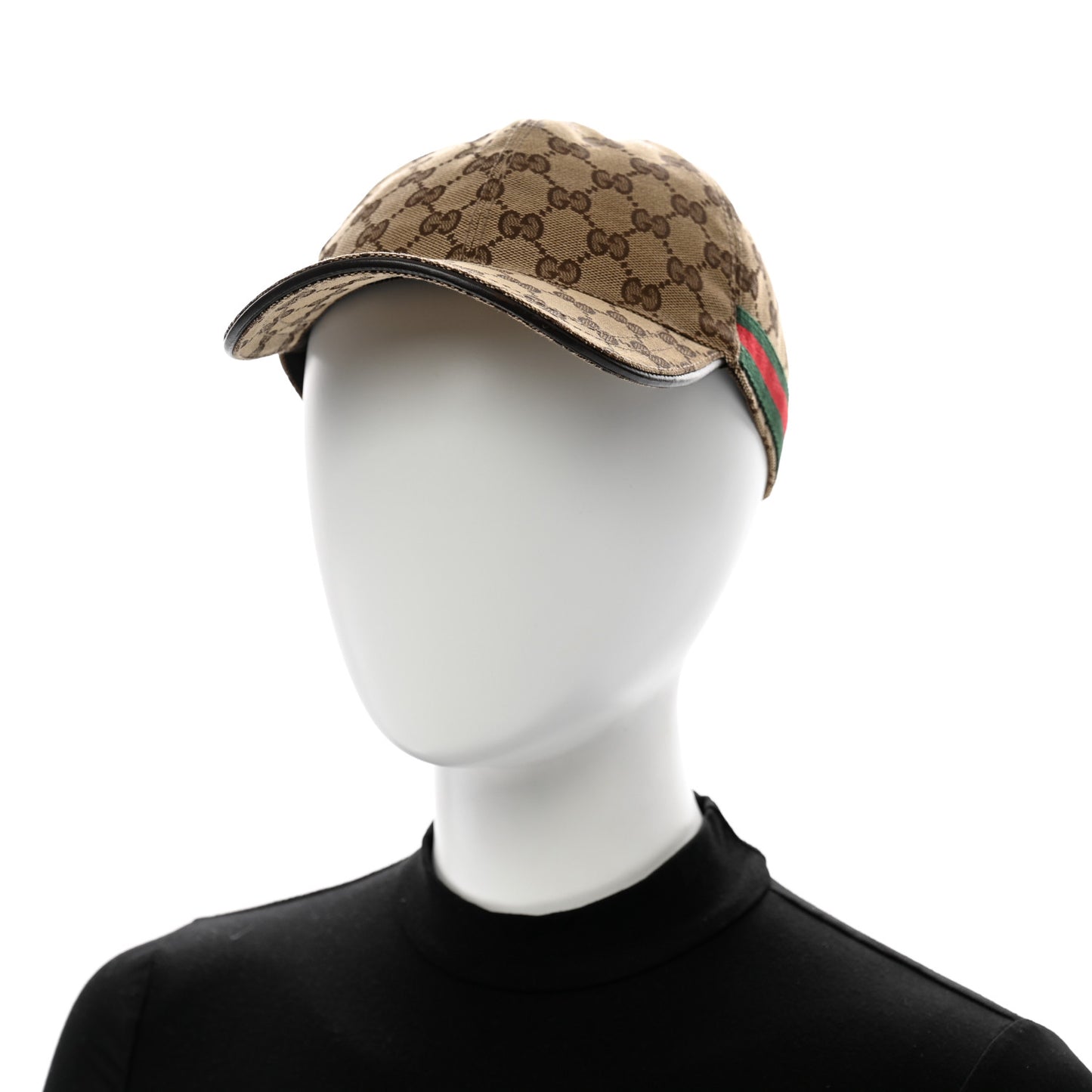 Monogram Web Baseball Hat L Beige Cocoa