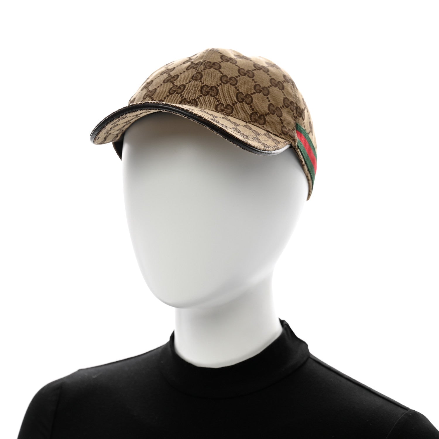 Gucci Monogram Web Baseball Hat L Beige Cocoa 2 of 10