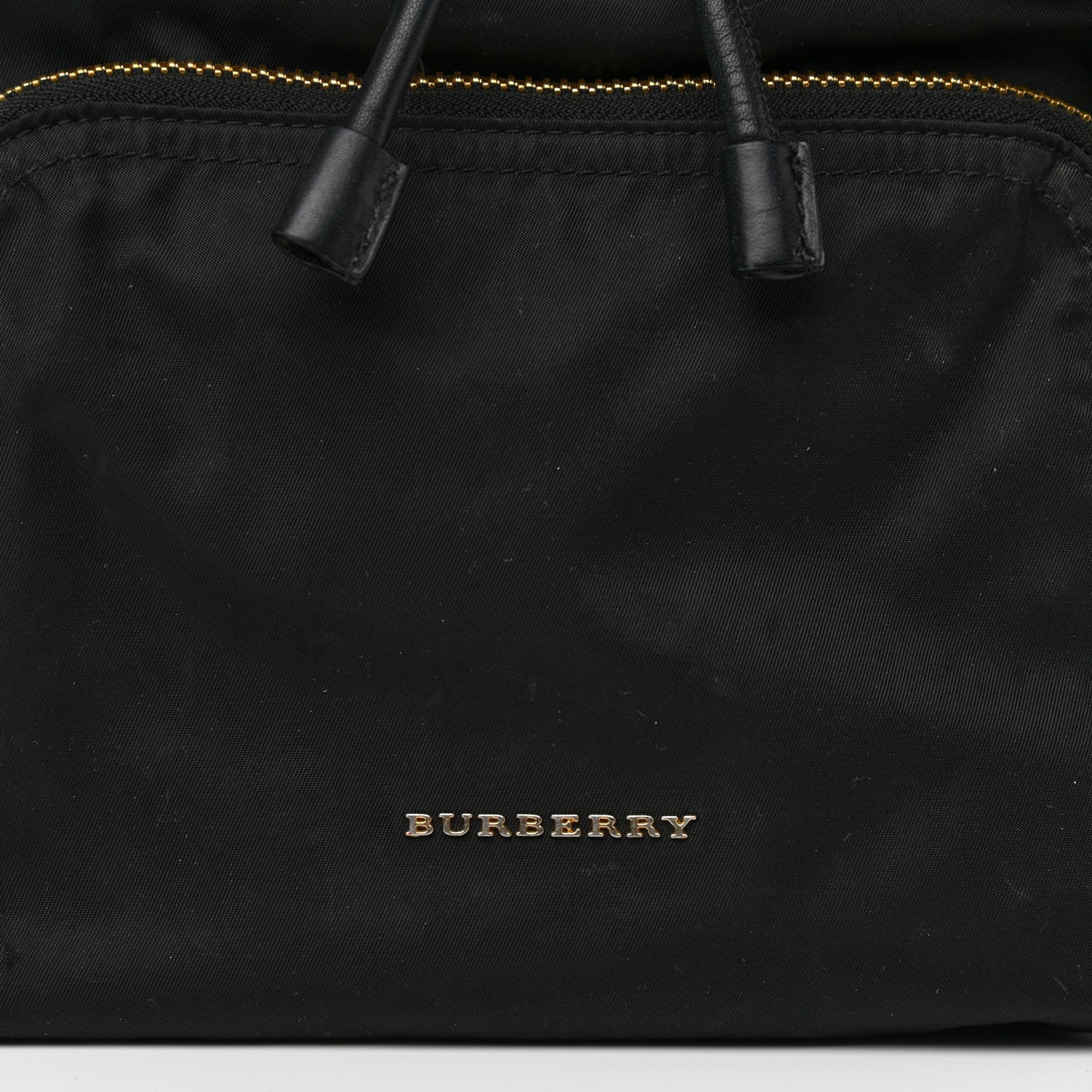 Nylon Medium Rucksack Backpack Black
