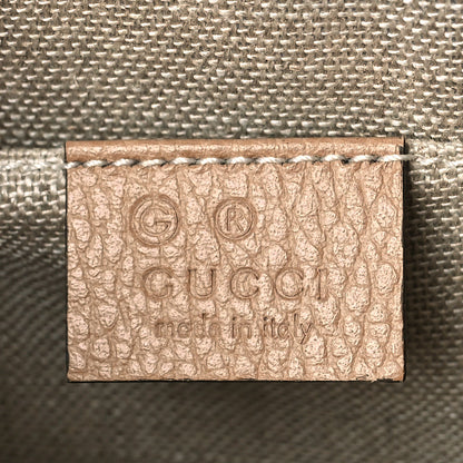 Gucci Dollar Calfskin Small Interlocking G Shoulder Bag Camelia 6 of 10