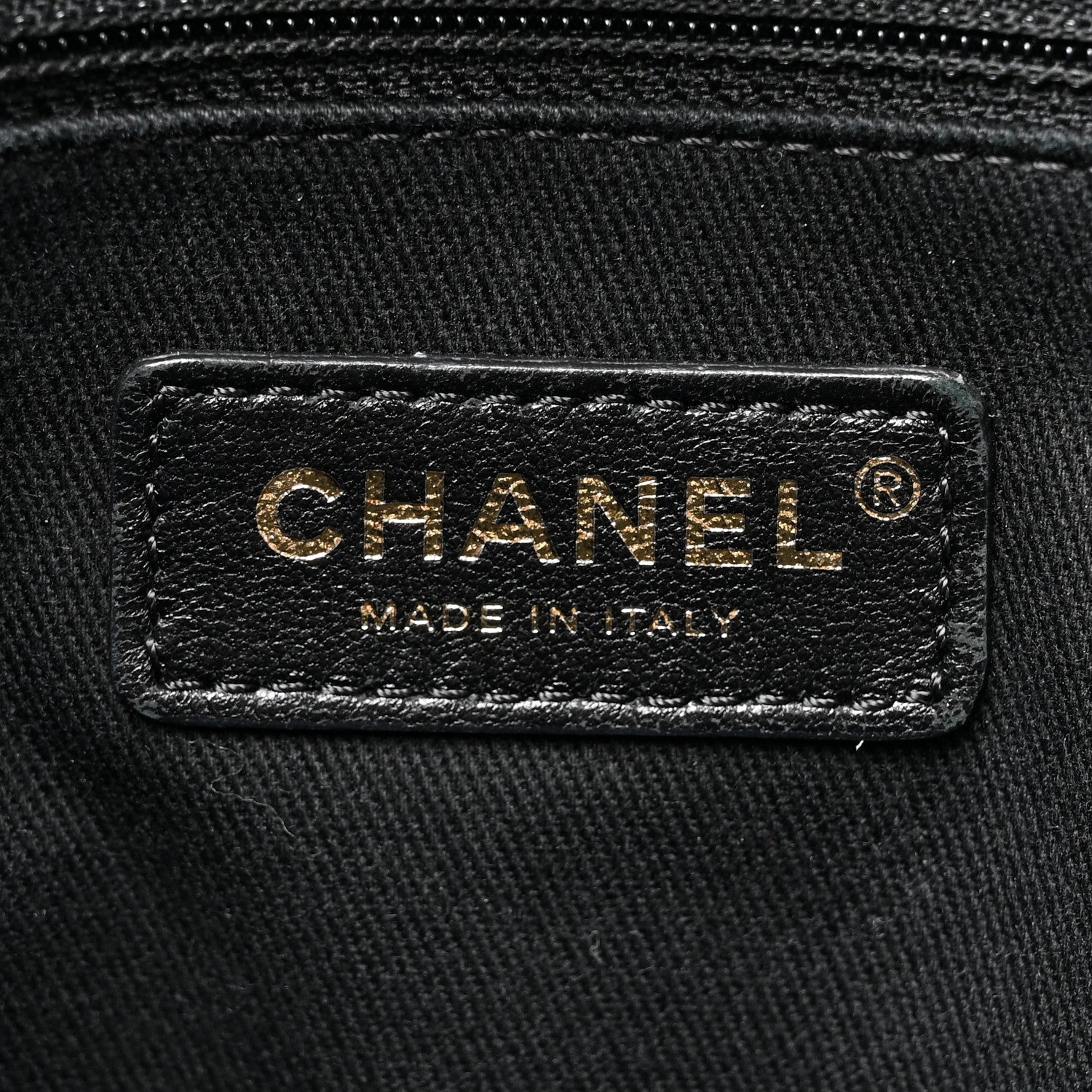 Chanel Mixed Fibers Striped Small Deauville Tote Black 6 of 14