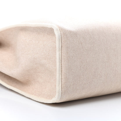 Hermes Toile Vache Calfskin Herbag 39 MM Natural 10 of 12