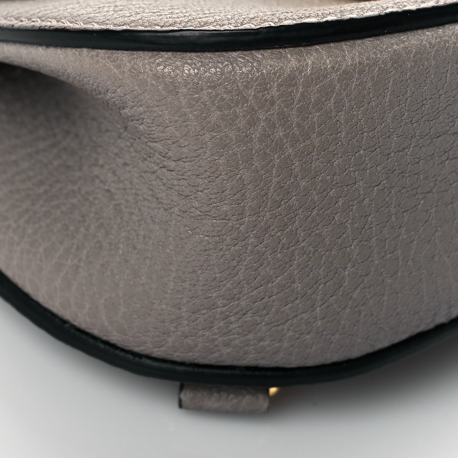 Chloe Grained Lambskin Mini Drew Crossbody Backpack Motty Grey 8 of 8