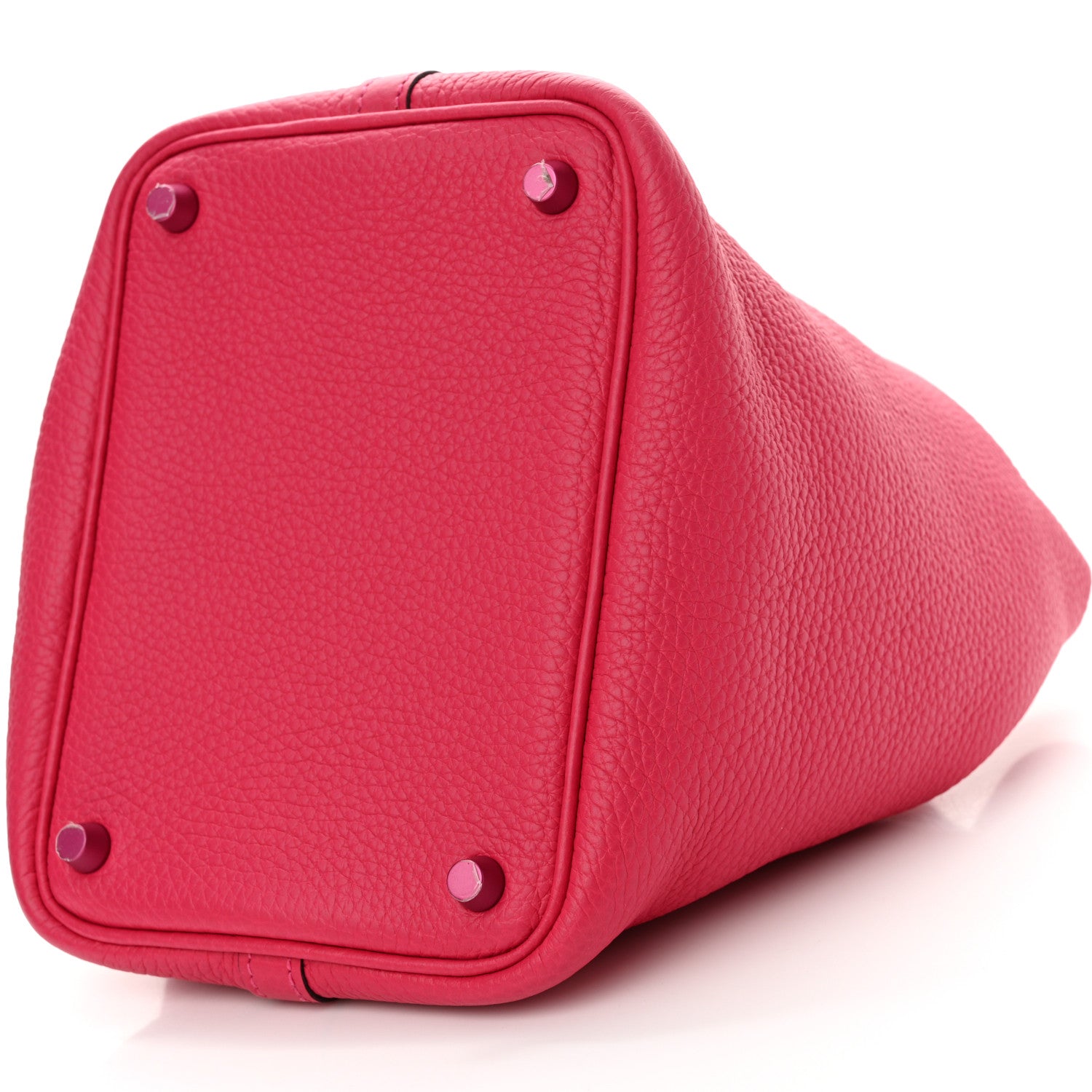 Hermes Taurillon Clemence Monochrome Picotin Lock 18 PM Rose Mexico 10 of 11