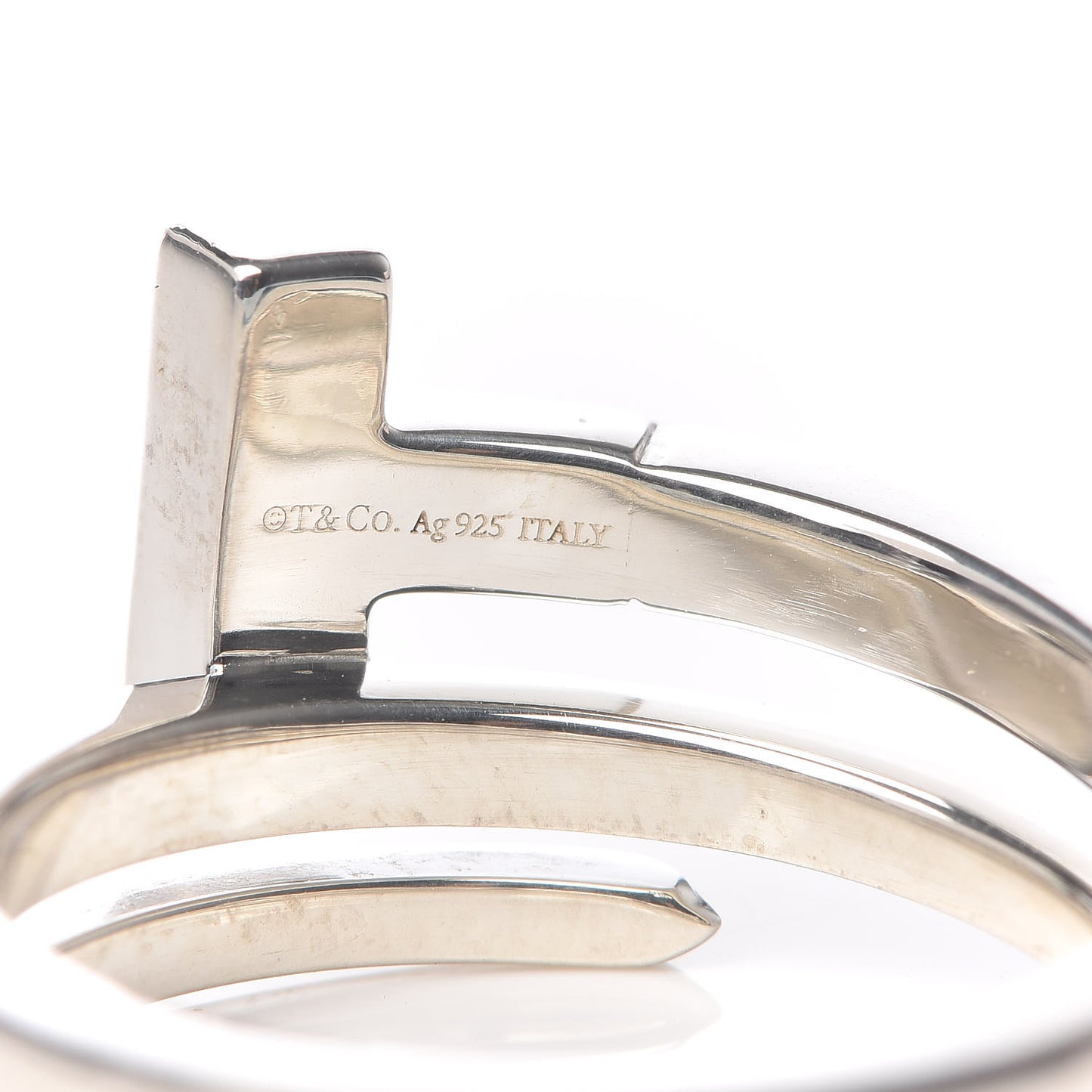 Sterling Silver T Square Wrap Ring 51 5.75