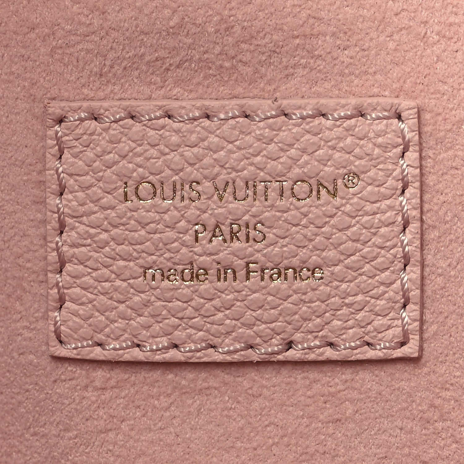 Louis Vuitton Empreinte Monogram Giant Neverfull MM Pink Quartz Beige 7 of 10
