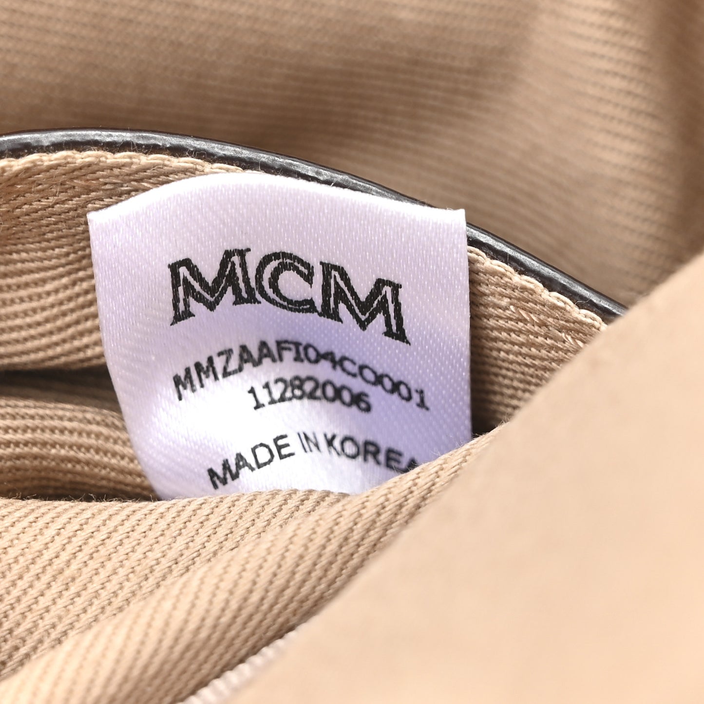 Visetos Small Fusten Belt Bag Cognac