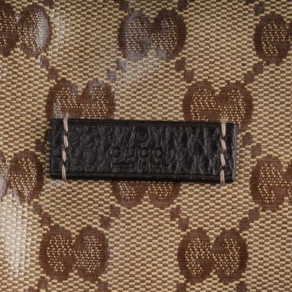 Gucci Crystal Monogram Medium Joy Boston Dark Brown 6 of 8