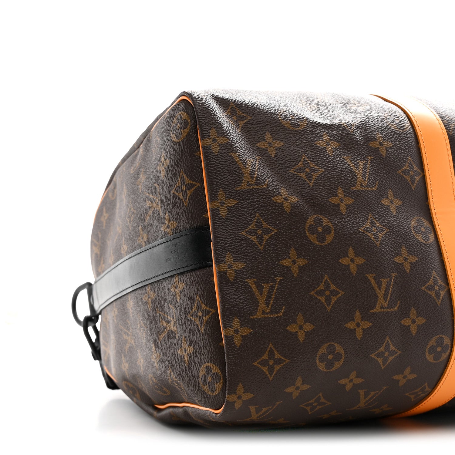 Louis Vuitton Monogram Macassar Keepall Bandouliere 45 Radiant Sun 7 of 8