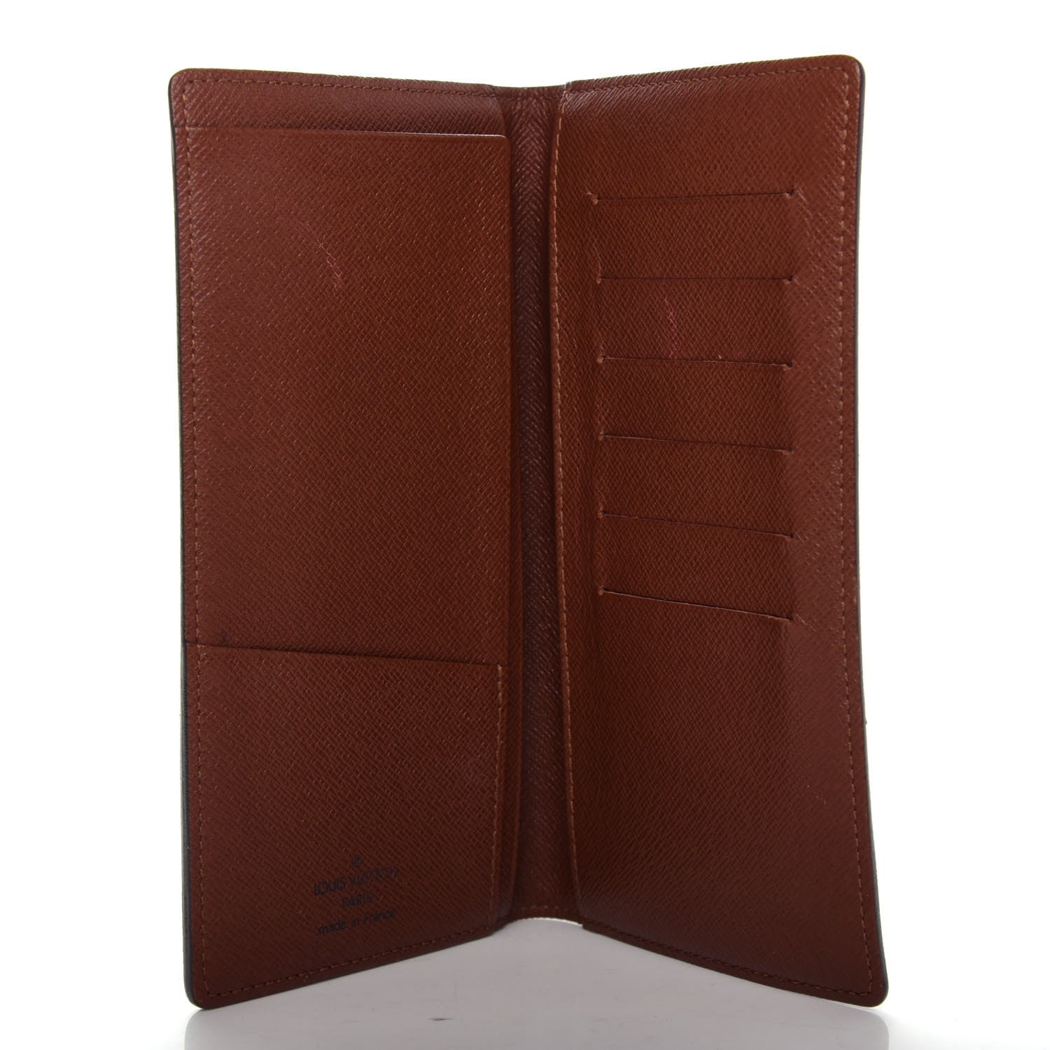 Louis Vuitton Monogram Porte Valeurs Checkbook Wallet 5 of 7