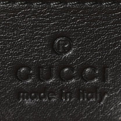 Gucci Velvet GG Monogram Small Sylvie Shoulder Bag Black 6 of 10