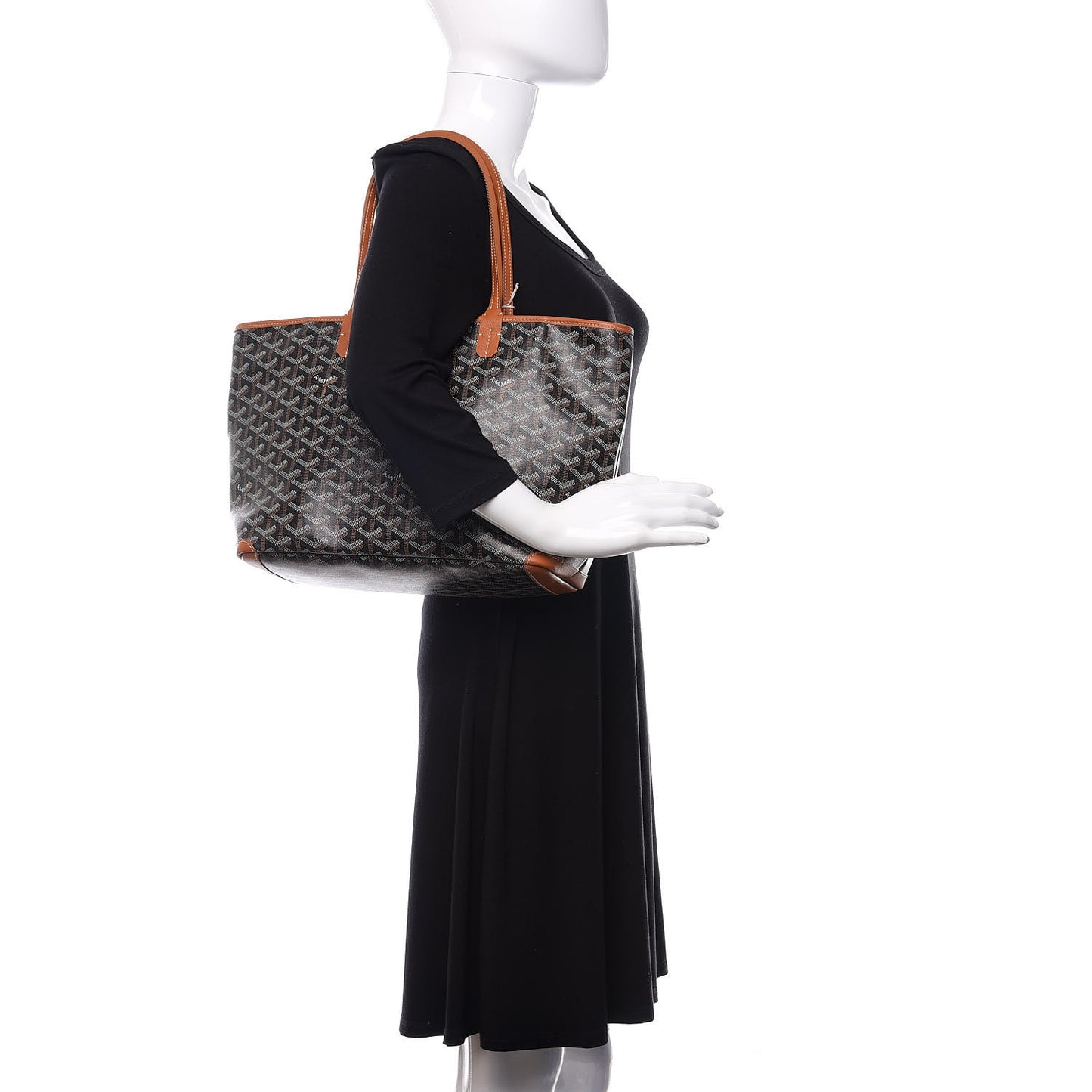 Goyardine Artois PM Black Gold