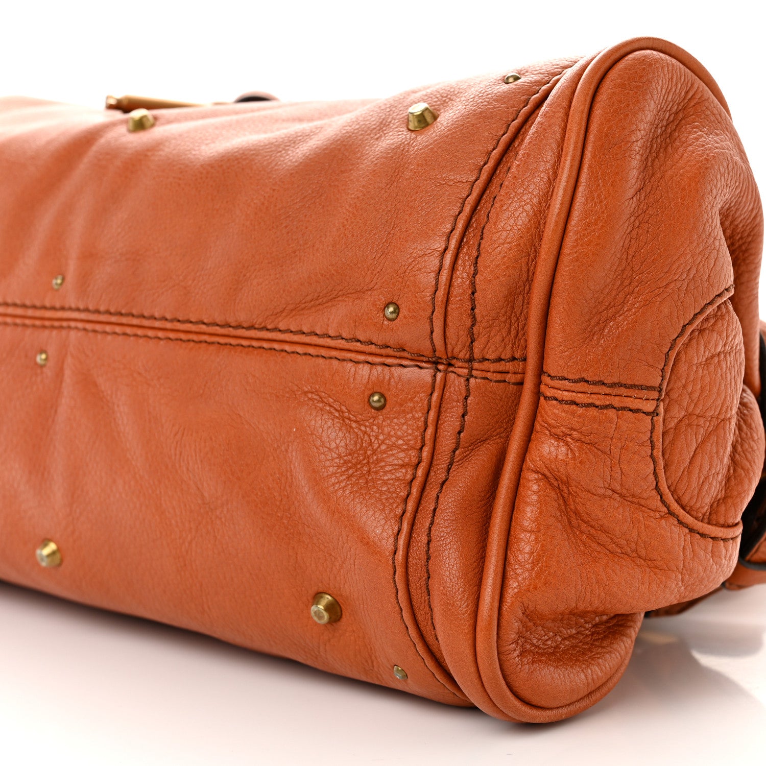 Chloe Calfskin Medium Paddington Satchel Ecureil Brown 9 of 12