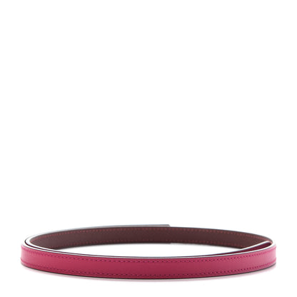 Hermes Swift Epsom 13mm Belt Strap 80 Rose Mexico Rouge H 2 of 6