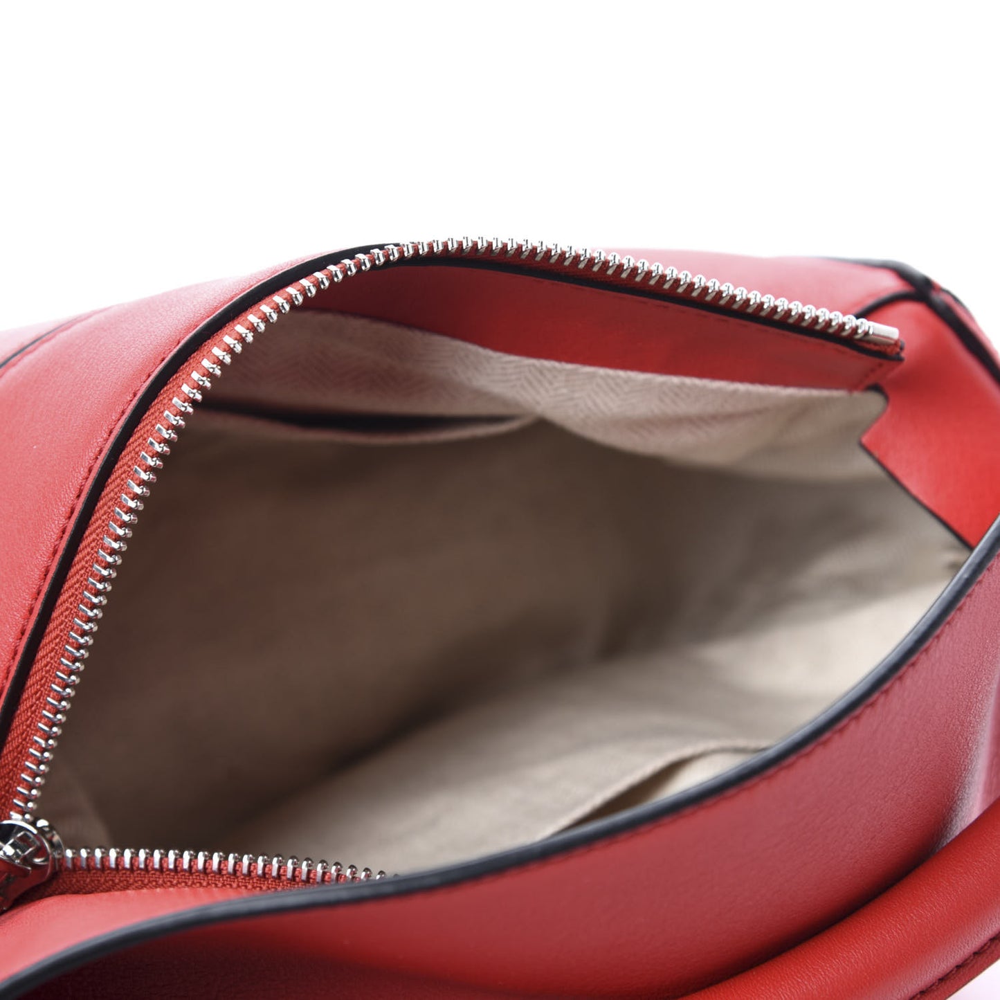 Calfskin Small Puzzle Bag Scarlet