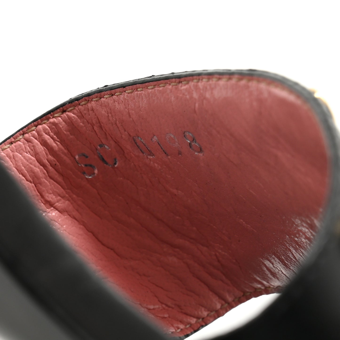 Calfskin Monogram Passenger Sandals 38.5 Black