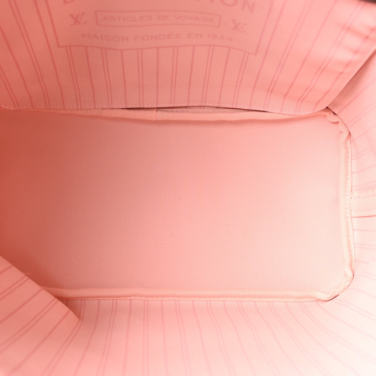 Louis Vuitton Damier Ebene Neo Neverfull MM Rose Ballerine 5 of 10