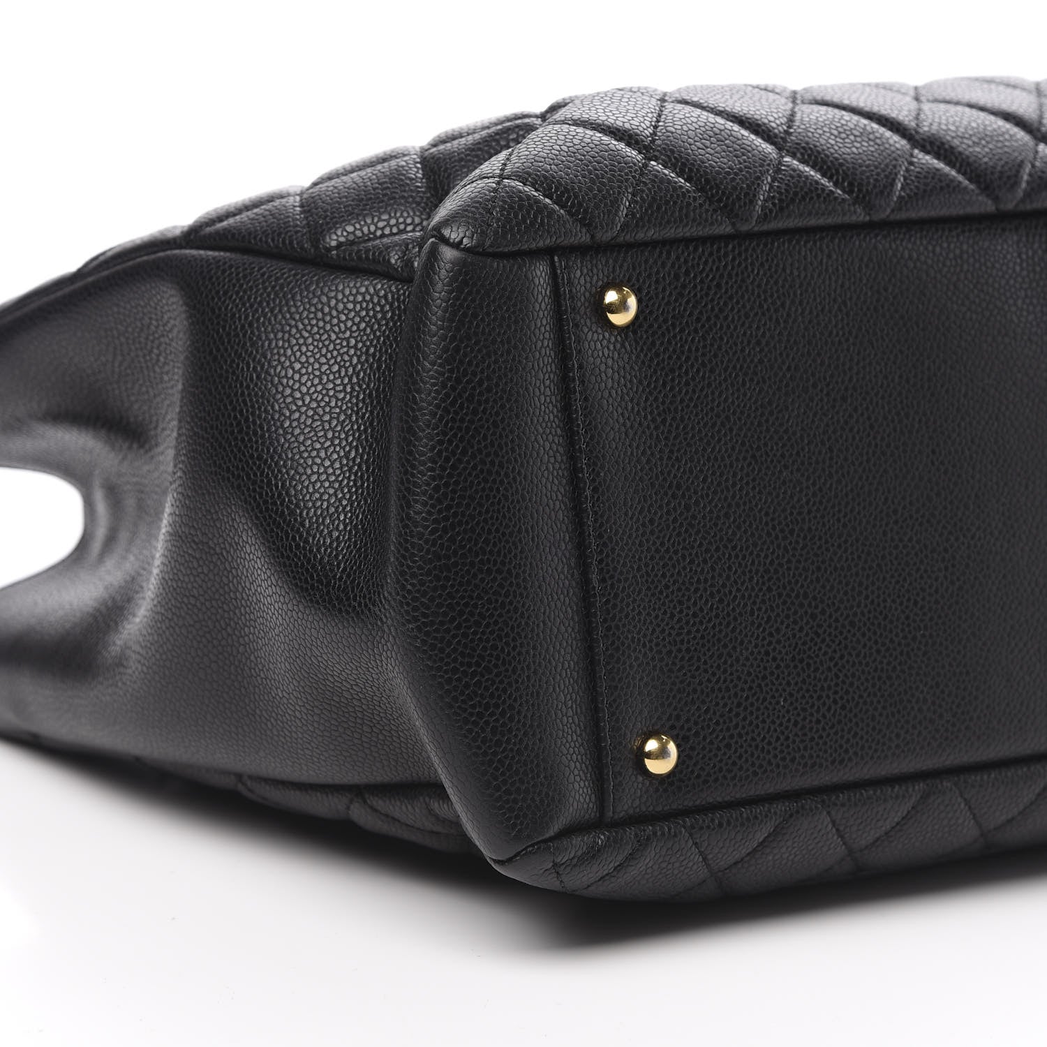 Chanel Caviar Quilted XL Grand Shopping Tote GST Black 8 of 12