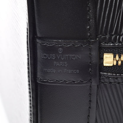 Louis Vuitton Epi Alma PM Black 6 of 15