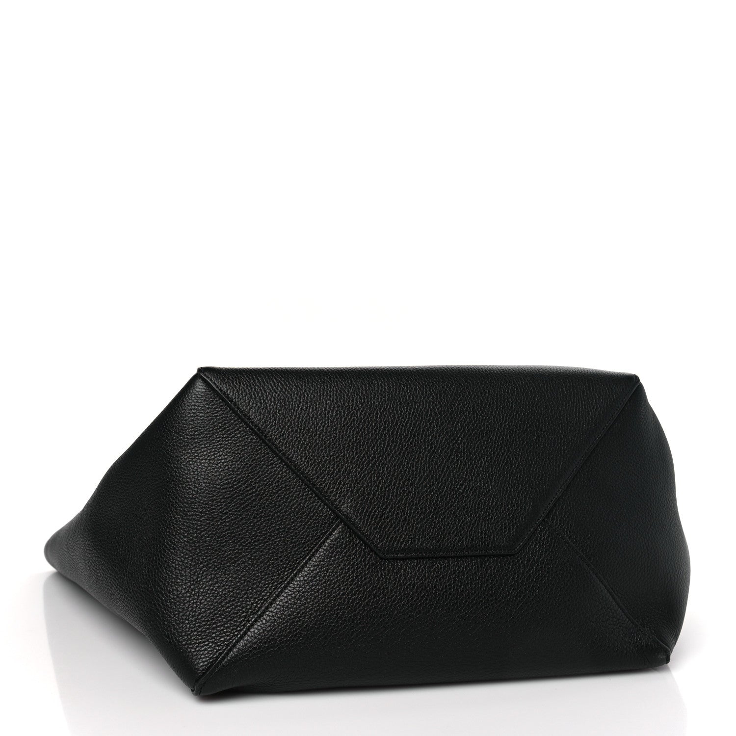 Celine Soft Grained Calfskin Small Belt Cabas Phantom Black 4 of 8