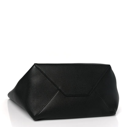 Celine Soft Grained Calfskin Small Belt Cabas Phantom Black 4 of 8