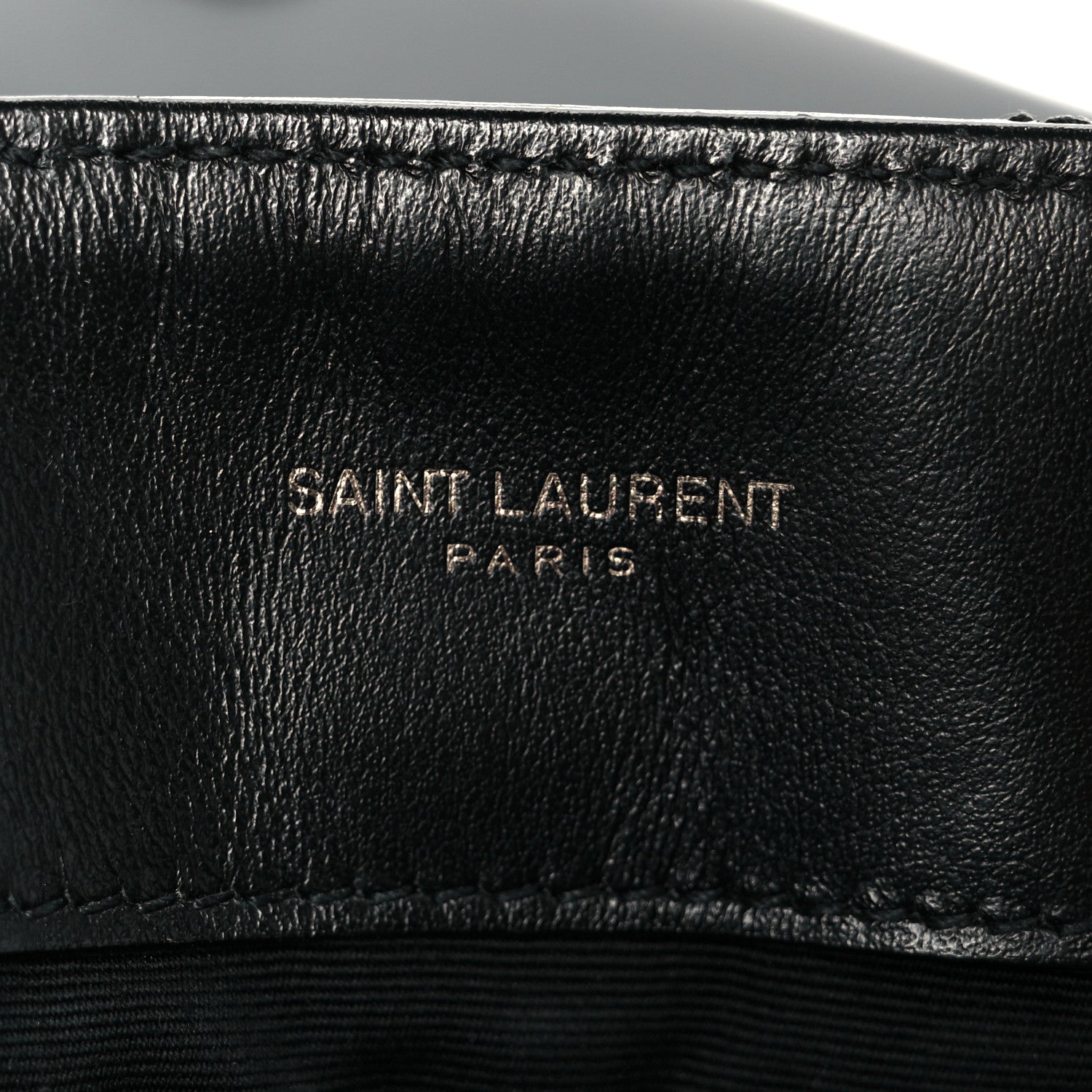 Saint Laurent Calfskin Y Quilted Monogram Monochrome Medium Loulou Chain Satchel Black Black 6 of 11