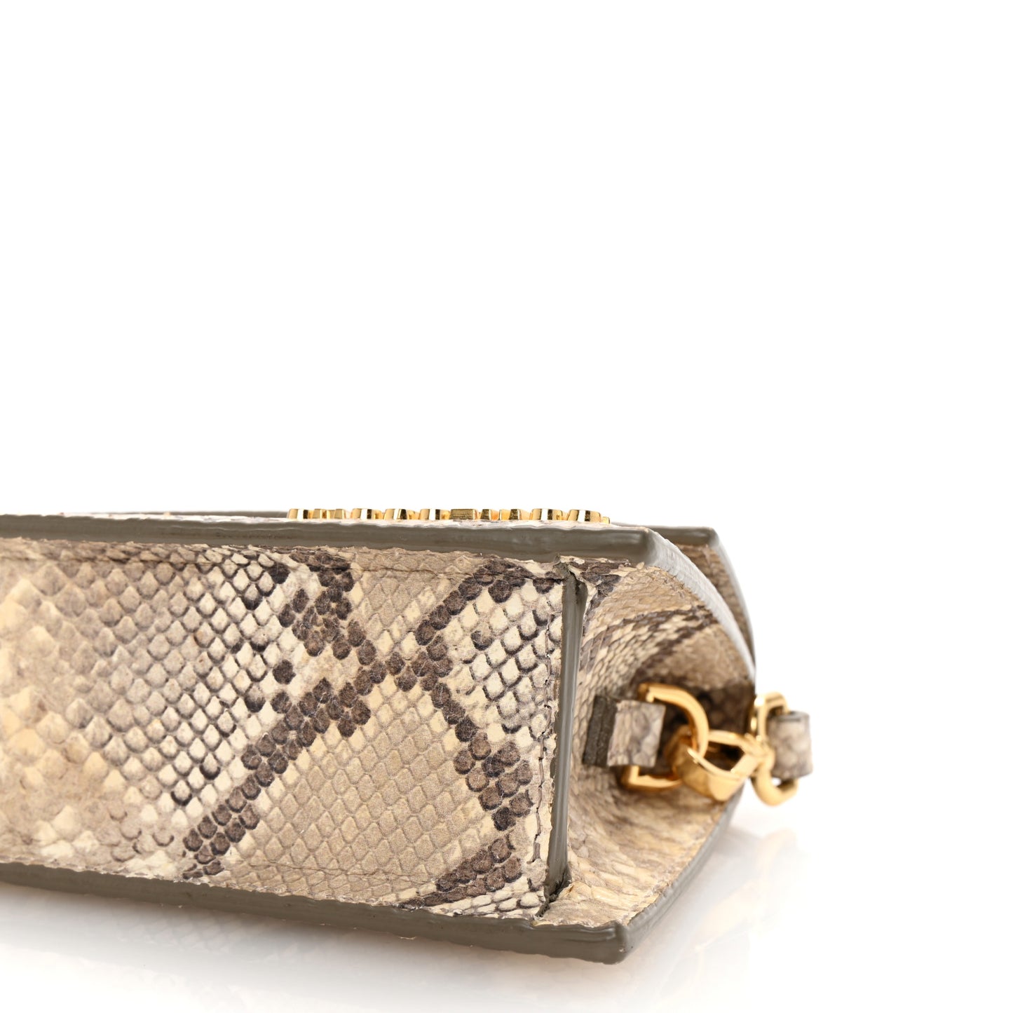 Snakeskin Le Chiquito Boucle Long Beige