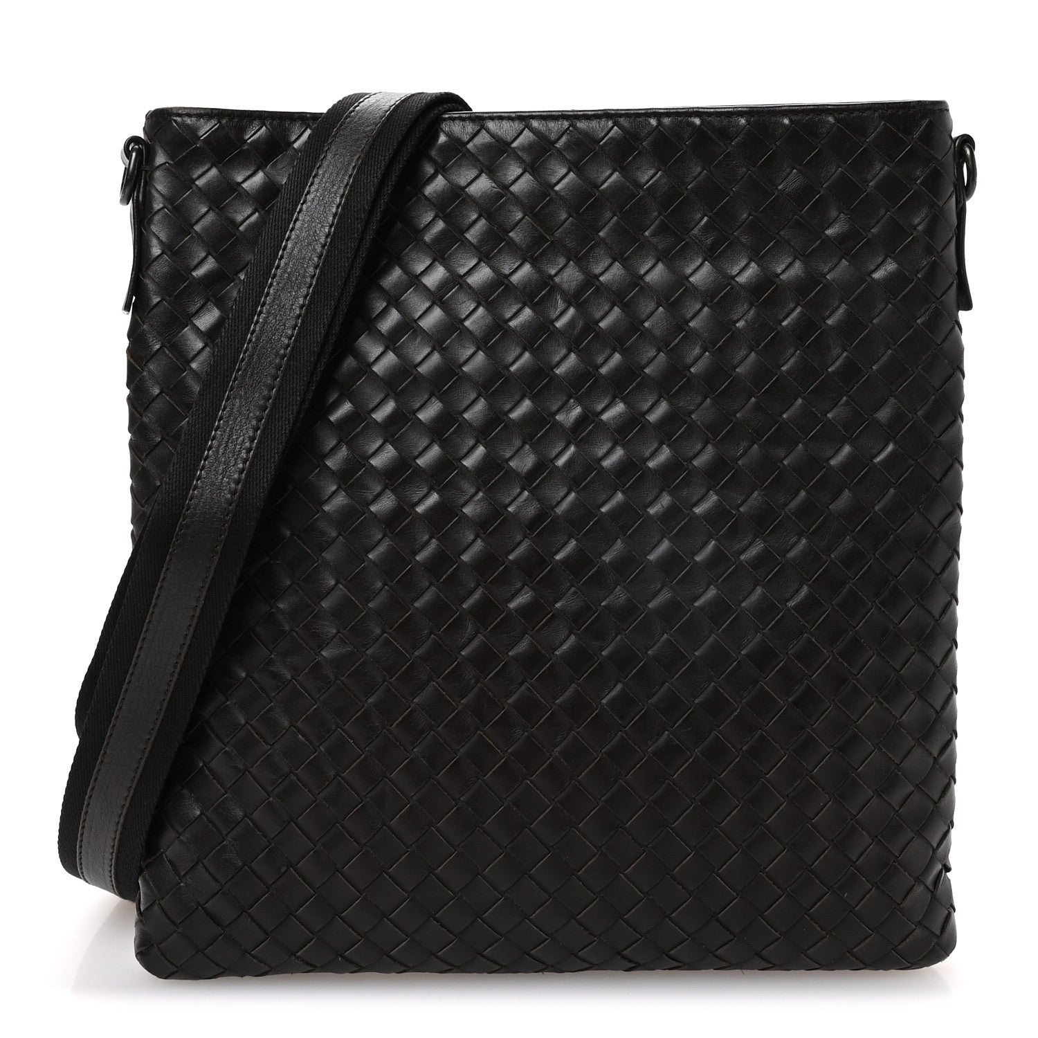 Bottega Veneta Nappa Intrecciato VN Crossbody Messenger Bag Fondant 1 of 10