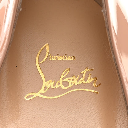 Christian Louboutin Patent New Very Prive 120 Pumps 41.5 Nude 7 of 11