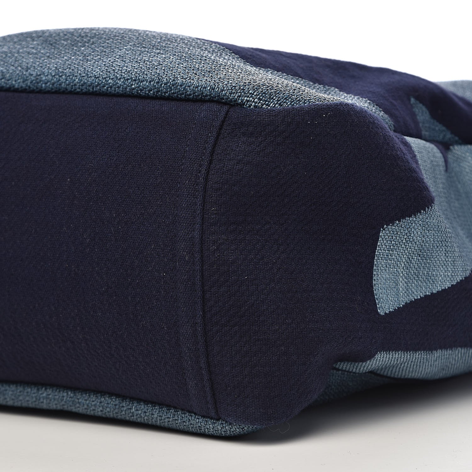 Chanel Canvas Large Shopping Tote Dark Blue 9 of 10