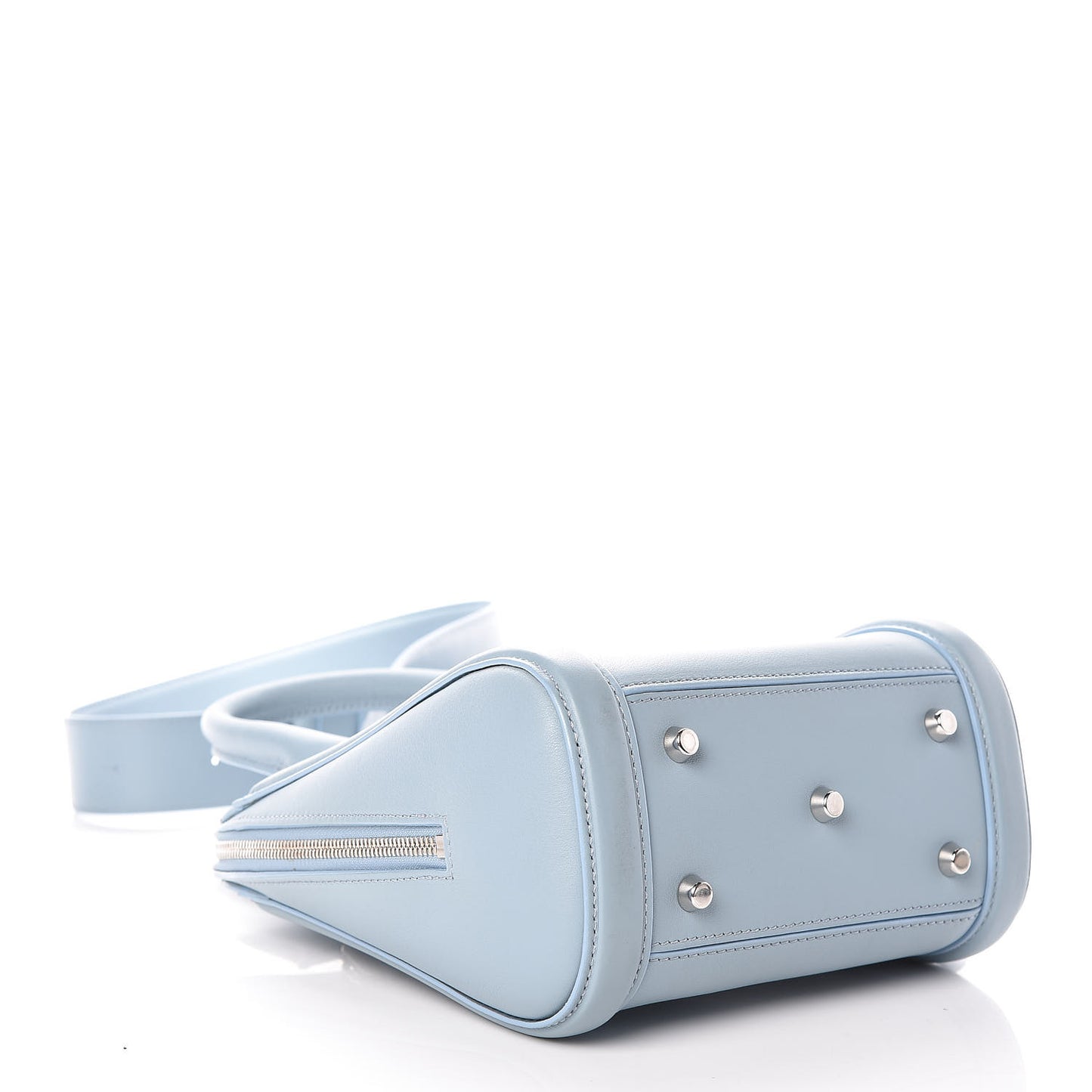 Calfskin Mini Heroine Light Blue