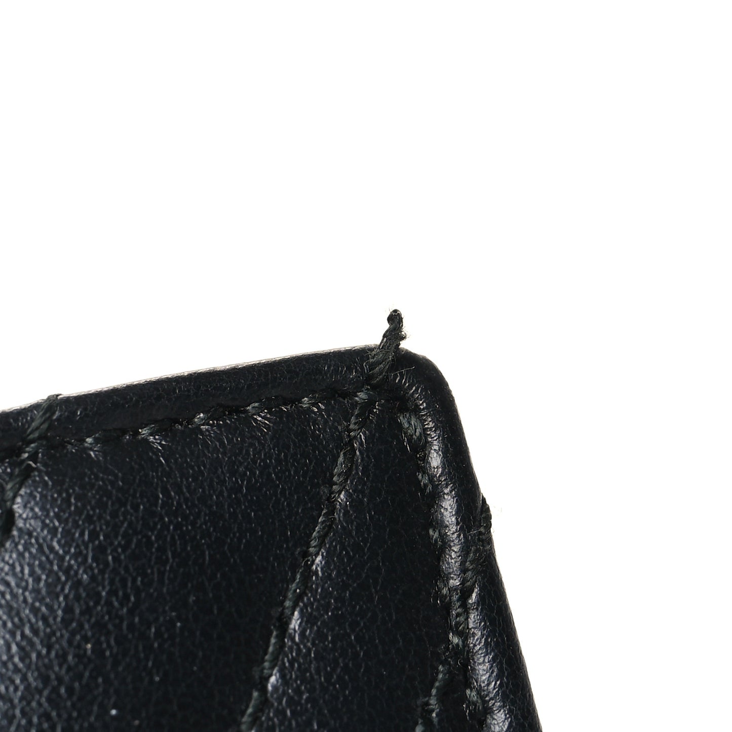 Calfskin Matelasse GG Marmont Card Case Wallet Black