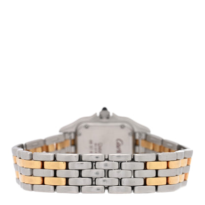 Cartier Stainless Steel 18K Yellow Gold 22mm Panthere Quartz Watch 3 of 4