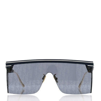 Christian Dior Oblique Diorclub M1U Mask Sunglasses Blue 2 of 7