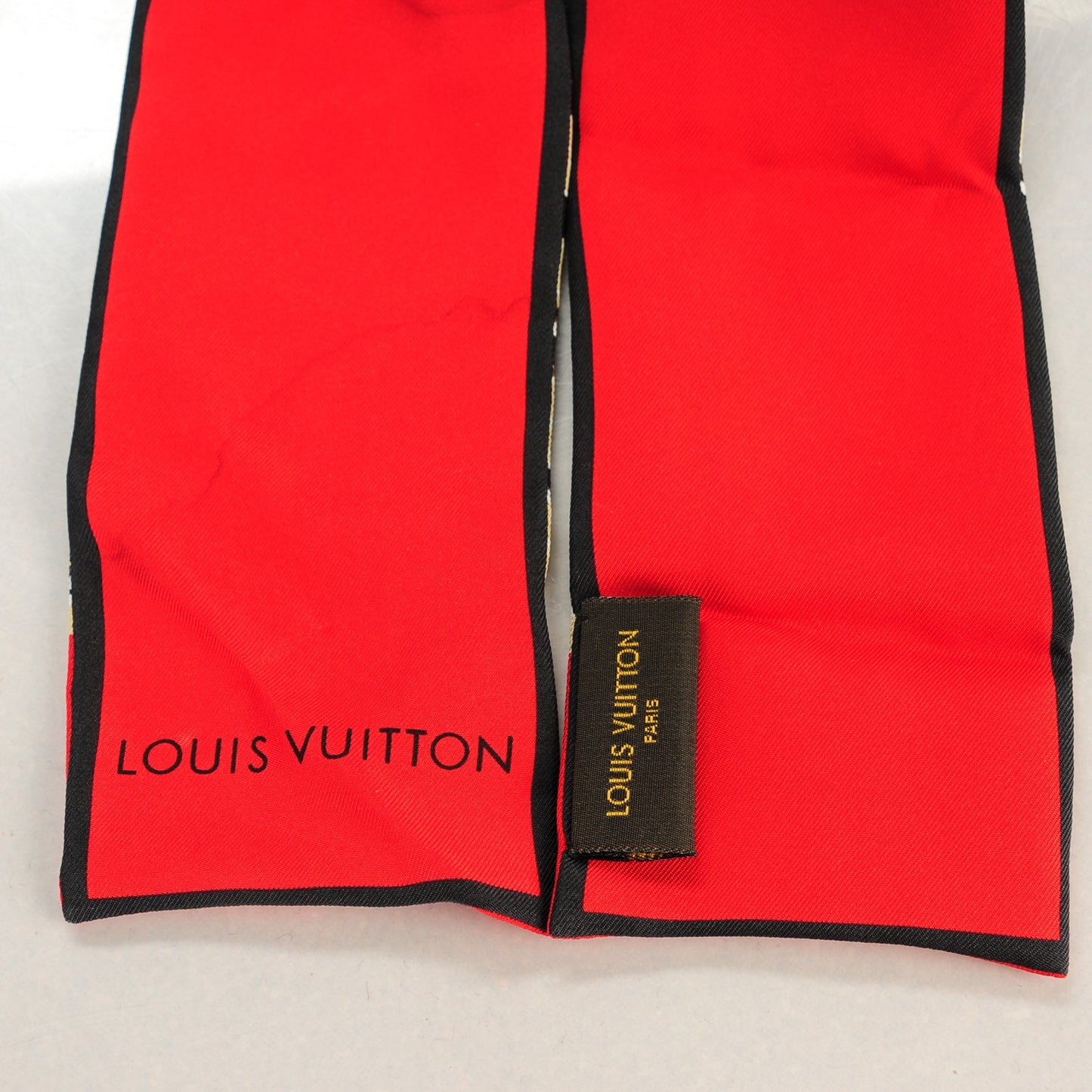Silk Monogram Trunks Bandeau Brown